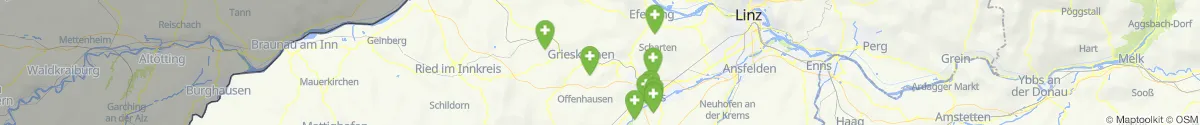 Map view for Pharmacies emergency services nearby Pollham (Grieskirchen, Oberösterreich)